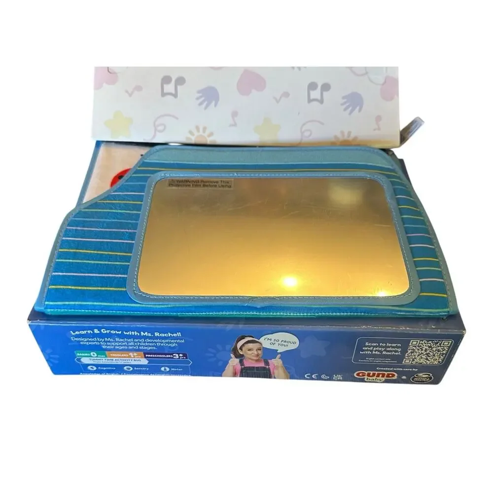 Ms Rachel Tummy Time Activity Bus Kids Play Toy Babies Toddlers NEW